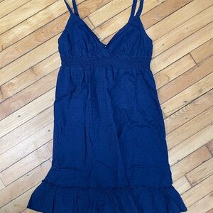 Faded Glory Navy Blue Sleeveless Dress Size 10